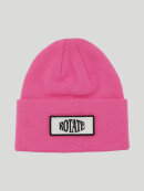 Rotate - Knitted Beanie W. Patch 
