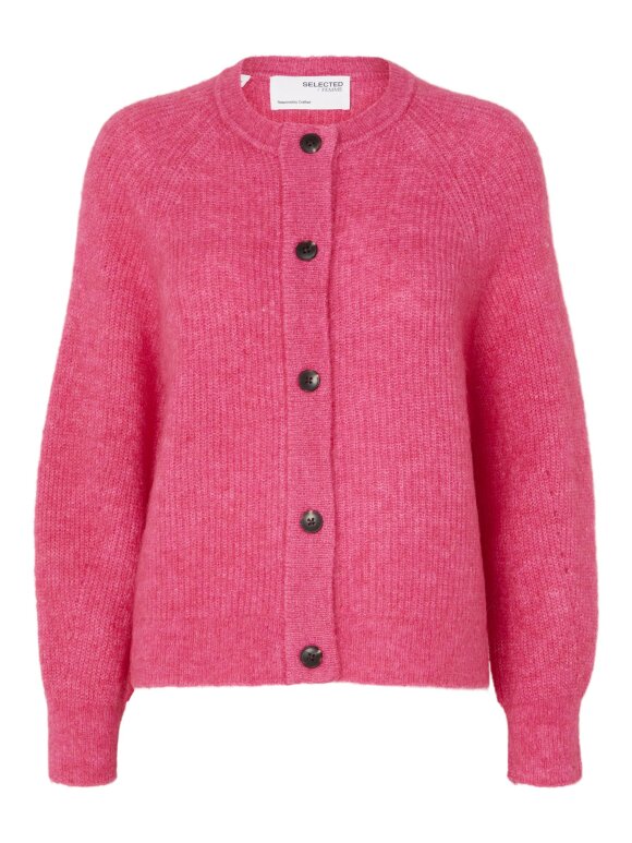 Selected Femme - SLFLULU LS KNIT SHORT CARDIGAN
