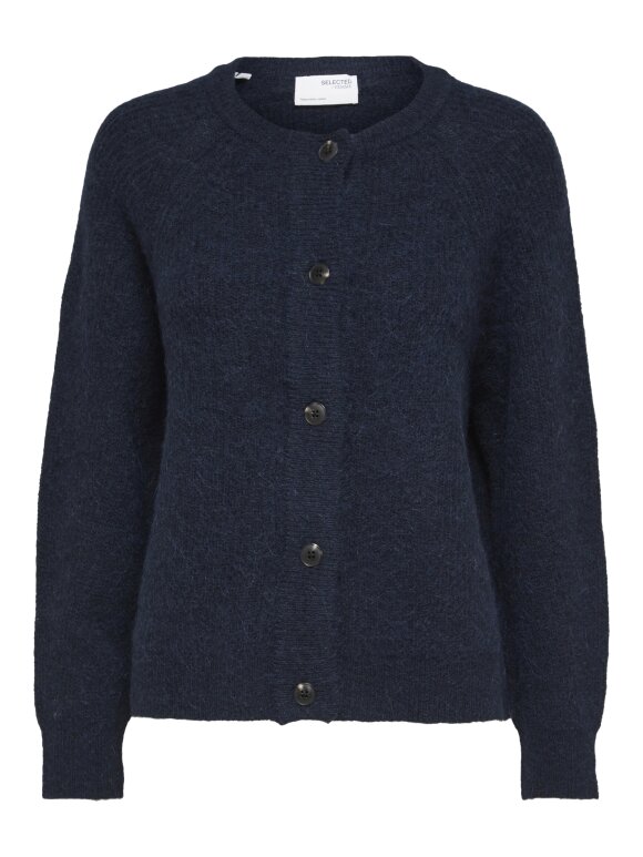 Selected Femme - SLFLULU LS KNIT SHORT CARDIGAN