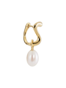 Maria Black - Langebro Huggie Left Gold