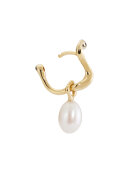 Maria Black - Langebro Huggie Left Gold Maria Black - Langebro Huggie Left Gold