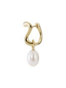 Maria Black - Langebro Huggie Right Gold Maria Black - Langebro Huggie Right Gold