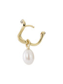 Maria Black - Langebro Huggie Right Gold Maria Black - Langebro Huggie Right Gold