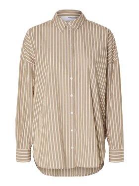 Selected Femme - SLFEmma-Sanni Ls Striped Shirt
