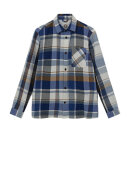 MOS MOSH - MMGDavid Blue Check Overshirt