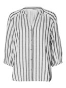 Selected Femme - SLFALBERTA 3/4 STRIPE SHIRT NO