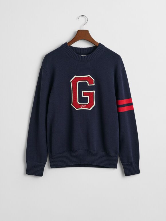GANT - SEASONAL G C-NECK GANT - SEASONAL G C-NECK