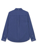 Les Deux - Kent Stripe Peached Poplin Shi