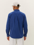 Les Deux - Kent Stripe Peached Poplin Shi