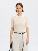 Selected Femme - SLFROSE SS STRUCTURE KNIT 