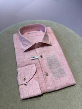DUE SIGNORI - Fitted Linen Shirt