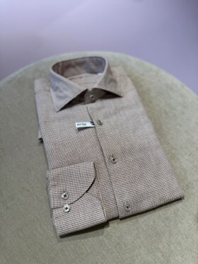 DUE SIGNORI - Fitted Linen Shirt