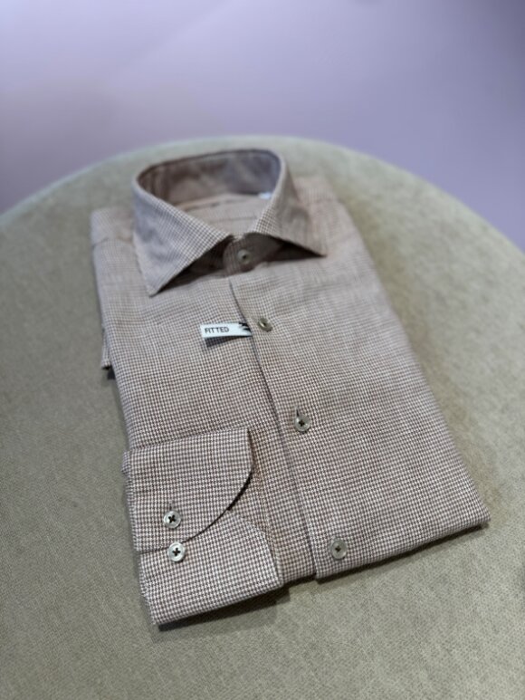 DUE SIGNORI - Fitted Linen Shirt