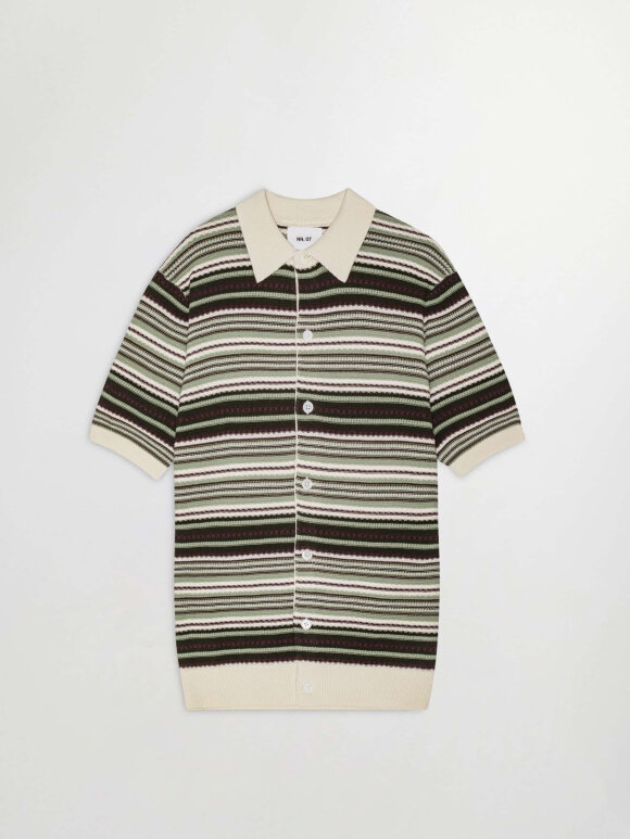 NN07 - Nolan Polo Cardigan 6686