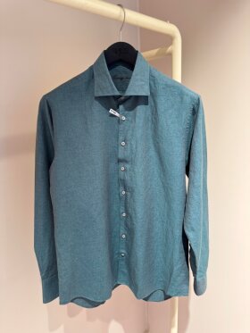 DUE SIGNORI - Fitted Linen Shirt