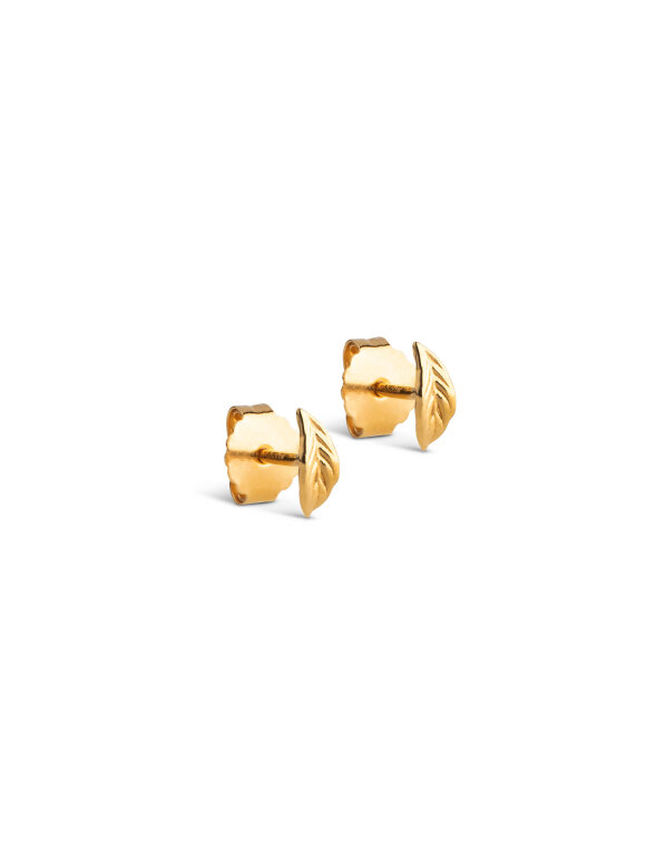 ENAMEL Copenhagen - Organic Leaf Studs 
