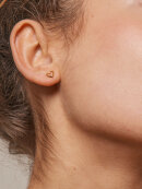 ENAMEL Copenhagen - Organic Heart Studs 