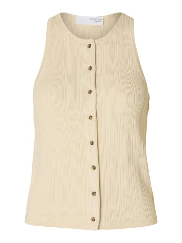 Selected Femme - SLF Trixie SL Knit Button Top 