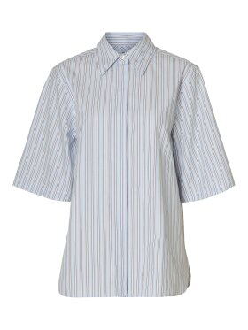 Selected Femme - SLF Ellen 2/4 Stripped Boxy Sh